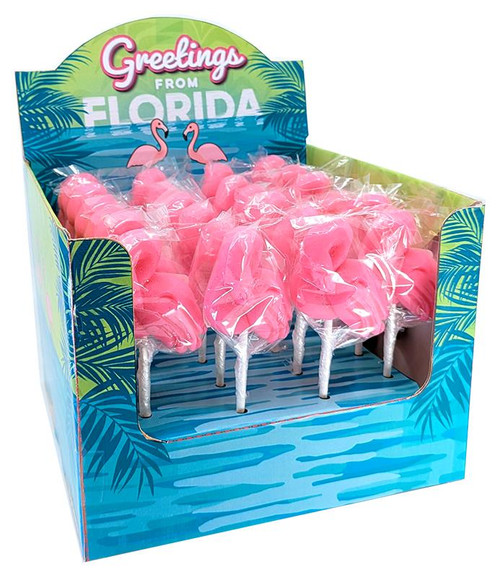 Pink Flamingo Lollipop Box