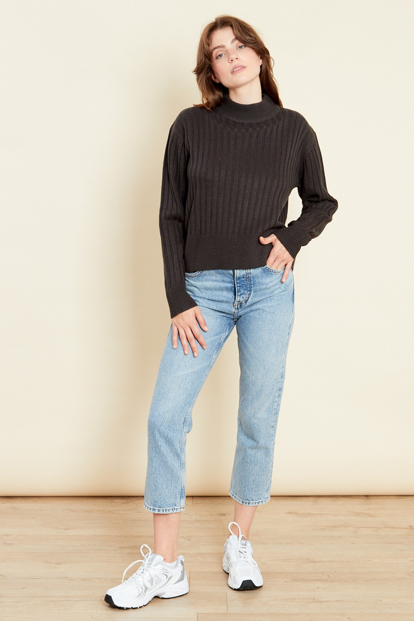 Relaxed Jumper In Rib Knit