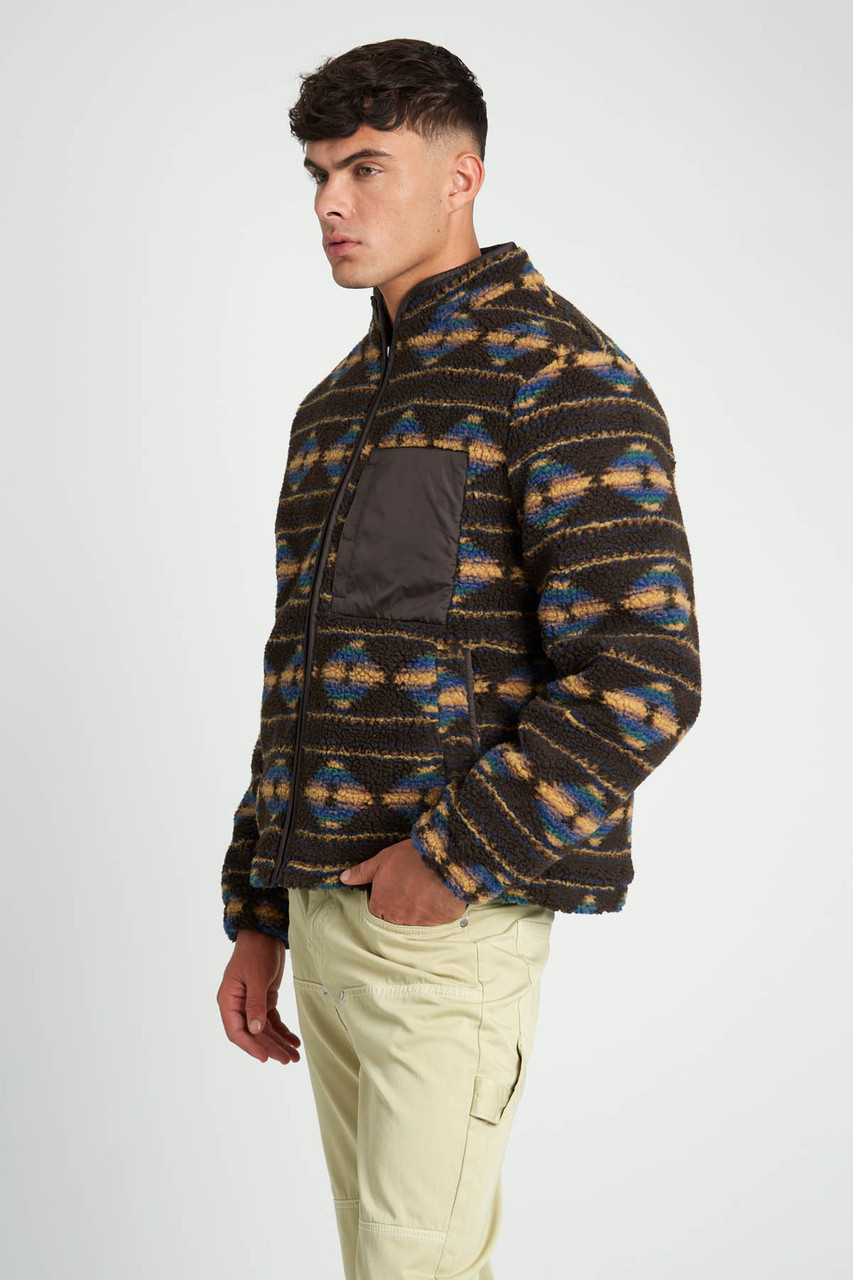 Westwick Printed Sherpa Jacket