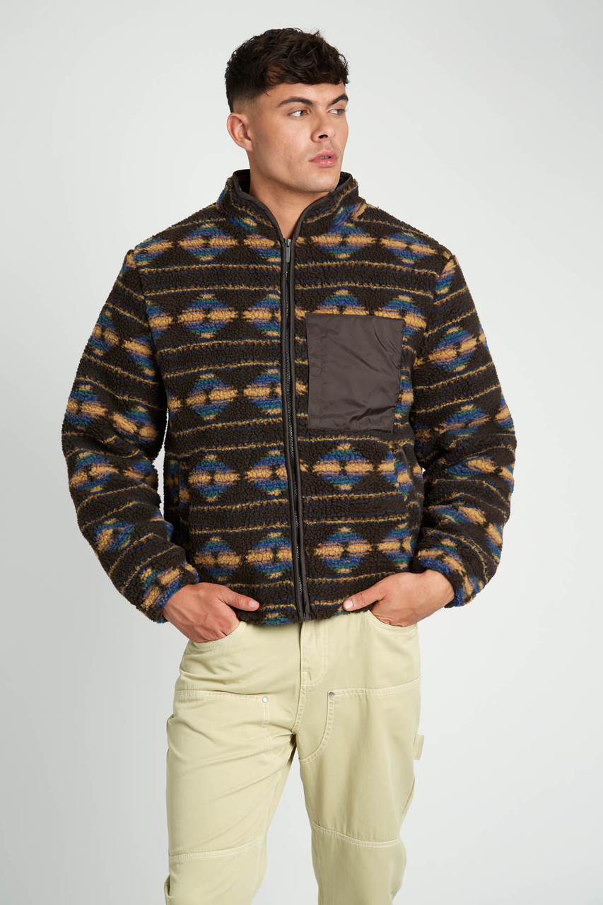 Westwick Printed Sherpa Jacket