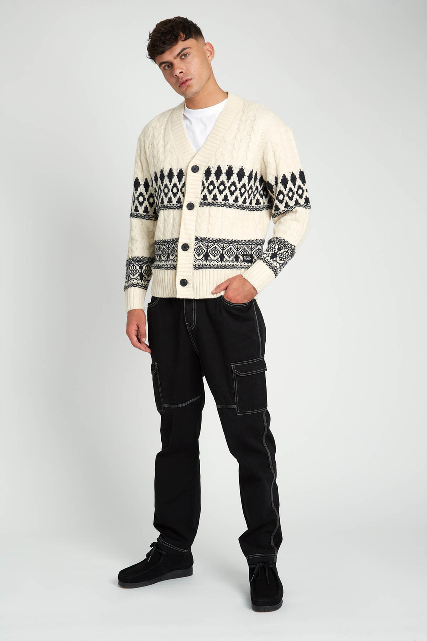 Tatum Relaxed Fit Fair Isle Knitted Chunky