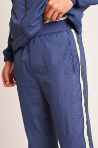 Nylon Track Jogger With Contrast Piping						