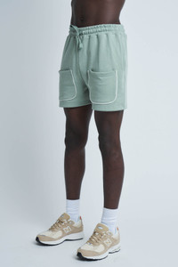 Jersey Shorts With Piping 