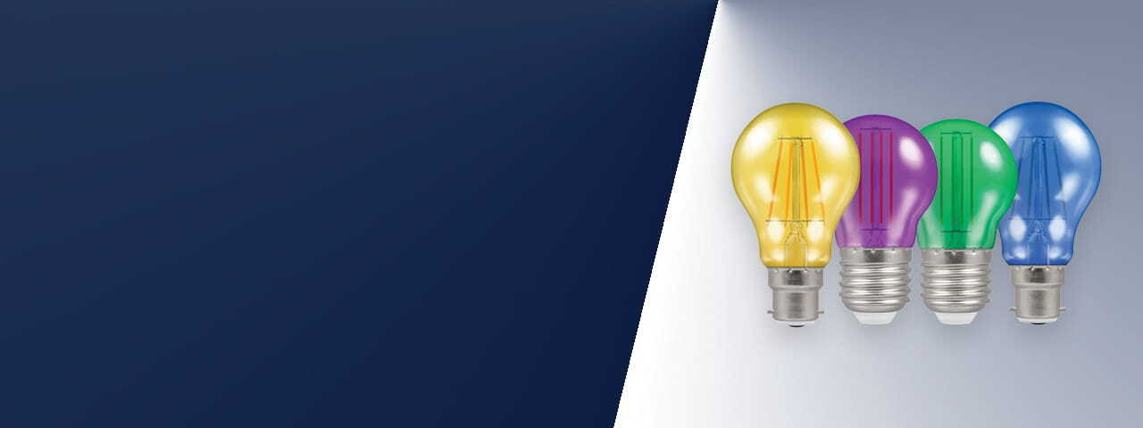 Coloured Light Bulbs