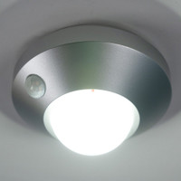 LEDVANCE 2W Nightlux Grey Ceiling Light Pir Sensor 4000K Cool White Ip20
