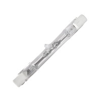 Heathfield 48W R7s 78mm Linear Halogen Lamp 240V Clear J Type Floodlight Bulb