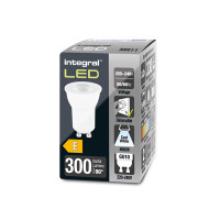 Integral 3.2w 220-240v 330lm LED MR11 GU10 4000k Cool White Dimmable 36 Degree Beam 80 CRI ILMR11DE012 Integral 3.2w 220-240v 330lm LED MR11 GU10 4000k Cool White Dimmable 36 Degree Beam 80 CRI ILMR11DE012