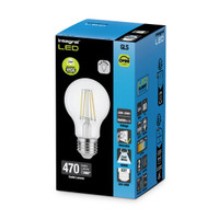 Integral 4.2w 220-240v 470lm LED GLS E27 4000k Cool White Dimmable 320 Degree Beam Clear ILGLSE27DE134 Integral 4.2w 220-240v 470lm LED GLS E27 4000k Cool White Dimmable 320 Degree Beam Clear ILGLSE27DE134