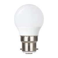 Integral 2.2w 220-240v 250lm LED Golfball B22 2700k Warm White Non-Dimmable 240 Degree Beam Frosted ILGOLFB22NC051 Integral 2.2w 220-240v 250lm LED Golfball B22 2700k Warm White Non-Dimmable 240 Degree Beam Frosted ILGOLFB22NC051