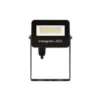 Integral 20W LED Floodlight IP67 4000K Cool White 2000lm SuperSlim2 Black
