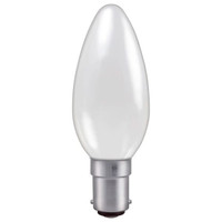 Bellight 60W 240V SBC B15 Opal Incandescent Candle Bulb