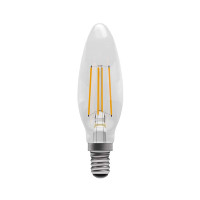 Bell Lighting 4w 240v SES Aztex LED CRI90 Filament Candle Clear 2200k Dimmable 60210