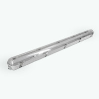 Heathfield 6ft 80w Twin Willow IP65 LED Batten Fitting CCT 3000K / 4000K / 6000K - Microwave Sensor