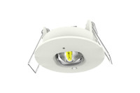 Integral 1W LED Emergency Compact Downlight 3HR Non-Maintained 38MM Cutout 5700K Open Area