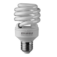 Sylvania 9W 240V ES Compact Warm White Fluorescent lamp Energy Saving Spiral Bulb