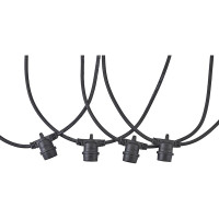 Sylvania YourHome Festoon String Light 12M (0086323) – Outdoor IP54, 12x E27 Holders