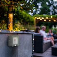 BG WP55RCD Outdoor RCD Fused Connection Unit 13A with Neon Weatherproof IP66