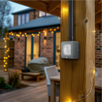 BG WP55RCD Outdoor RCD Fused Connection Unit 13A with Neon Weatherproof IP66
