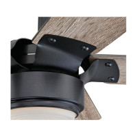 Westinghouse Morris 132 cm Indoor Ceiling Fan with LED Light & Remote Control Industrial Style 72259