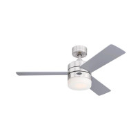 Westinghouse Alta Vista 105 cm LED Ceiling Fan 73060 – Satin Chrome with Light & Remote