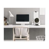Westinghouse Cormac 25cm White & Black Desktop Fan – Quiet, Portable, with Remote 73037 Westinghouse Cormac 25cm White & Black Desktop Fan – Quiet, Portable, with Remote 73037