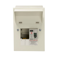 Wylex NMRS206/63A 2 Way Metal Consumer Unit with 63A 30mA RCD – Amendment 3