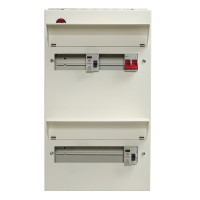 Wylex NMDRS20SSLHIA 20 Way High Integrity Duplex Consumer Unit – 100A Main, 2x 80A RCDs