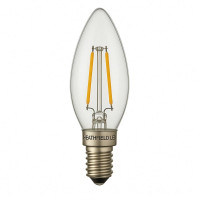 Heathfield 4.2w 240v E14 LED Filament Candle Bulb Clear 2700K Dimmable