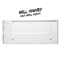 TCP 2000W White Electric Panel Heater | Wall Mounted Aluminium – Fast Heat & Energy Efficient Design