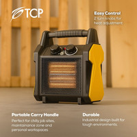 TCP 2kW Tough & Compact Portable Electric Heater – Industrial Design & Fast Heat