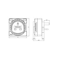 Timeguard TS800N 24 Hour Compact Plug-In Time Controller Timer