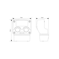 Timeguard LEDPROPCB Dedicated Photocell for LEDPRO Floodlights – Black