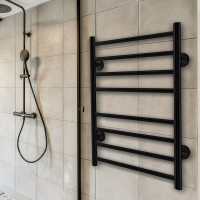 Dexpro DXTR8050MB Delux Eco 800 x 500mm Electric Towel Rail 95W Matt Black
