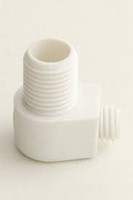 Jeani 167W Cord Grip 10mm Male Thread Grub Screw White Plastic Pack of 25