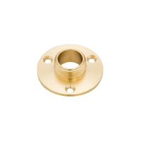Jeani 501 Brass Back Flange Plate 1/2" Thread Lighting Mounting Plate