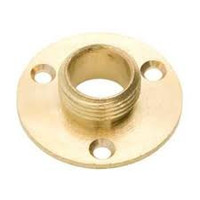 Jeani 501 1/2" Brass Back Flange Plates Pack of 25