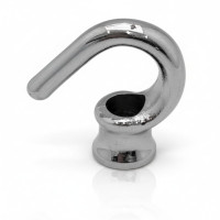 Jeani 404C Chrome Ceiling Hook 1/2" Male Thread Lighting Suspension Hook