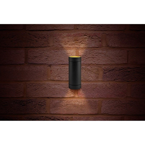 Integral LED Versari GU10 Up & Down Wall Light – Dark Grey, IP54 ILDEB033