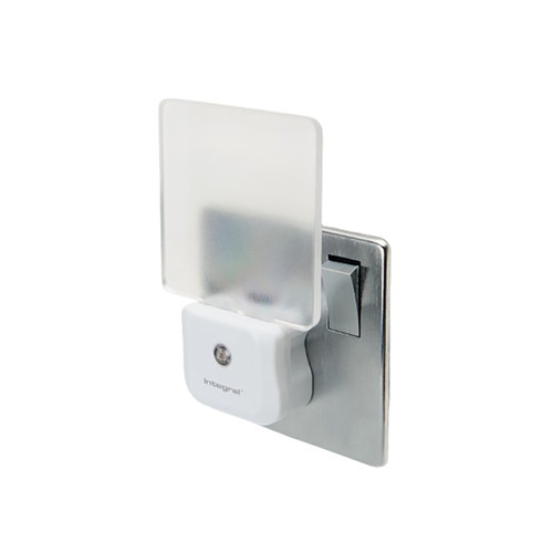 Integral Auto Sensor LED Night Light ILNL-CL-UK - Cool White, 3-Pin UK Plug, Dusk to Dawn