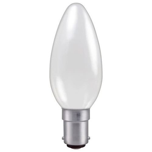 Bell 25w 240v SBC B15 Opal Triple Life Candle Bulb 00231