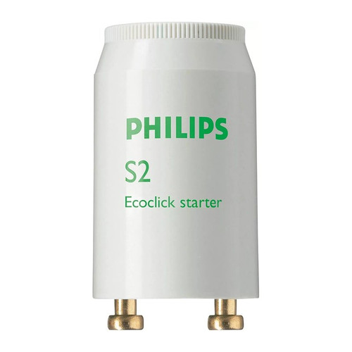 Philips S2 Ecoclick Starter 4-22W – Fluorescent Lamp Starter 220-240V