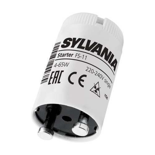 Sylvania FS-11 Universal Fluorescent Starter 4-65W 220-240V – Reliable Tube Starter Switch