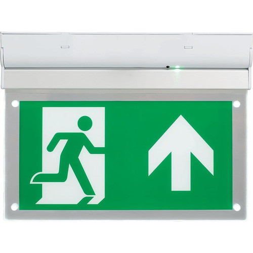Bell 09012V2 Spectrum 2.5W LED Emergency Surface Exit Blade with Up Legend – Maintained – Manual or Self-Test Mode