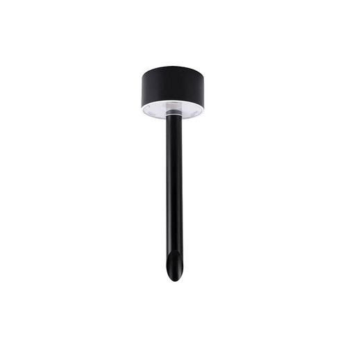 Integral True Solar Outdoor Spike Light – 60Lm 3000K 0.5W Black IP44 LED Garden Light ILSSKB012