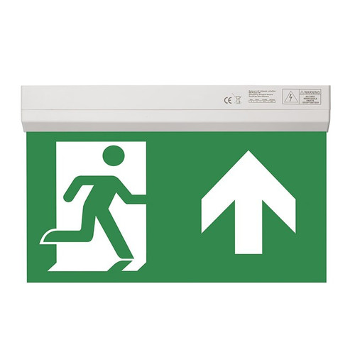 Bell 09066V2 – Spectrum 2W LED 6-in-1 Emergency Exit Blade with Up Legend | Self-Test or Manual Mode