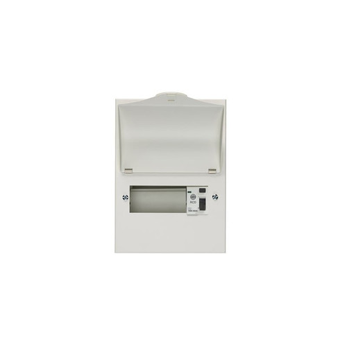Wylex NMRS506LA 5 Way Metal Consumer Unit with 100A 30mA Type A RCD Incomer