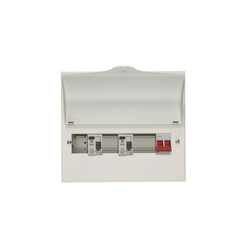 Wylex NMRS7SSLMHIA 7 Way High Integrity Consumer Unit – 100A Switch, Dual 80A RCDs