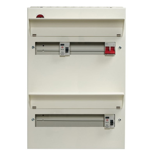 Wylex NMDRS26SSLHIA 26 Way High Integrity Consumer Unit - 100A Main, 2x 80A RCDs