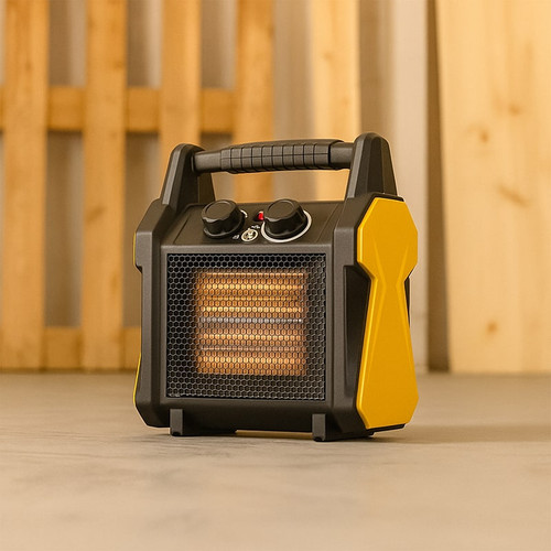 TCP 2kW Tough & Compact Portable Electric Heater – Industrial Design & Fast Heat TCP 2kW Tough & Compact Portable Electric Heater – Industrial Design & Fast Heat