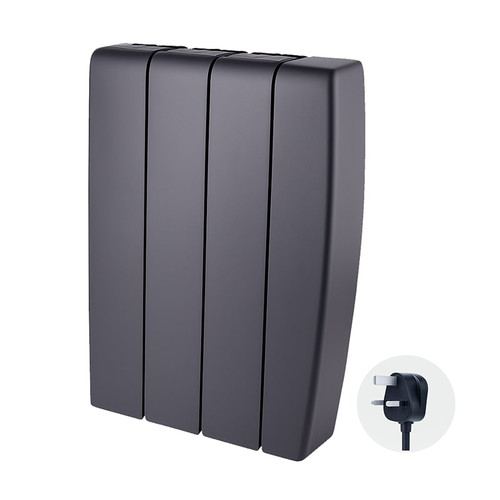 TCP Smart 2000W Black Ceramic Panel Radiator  WiFi Electric Heater